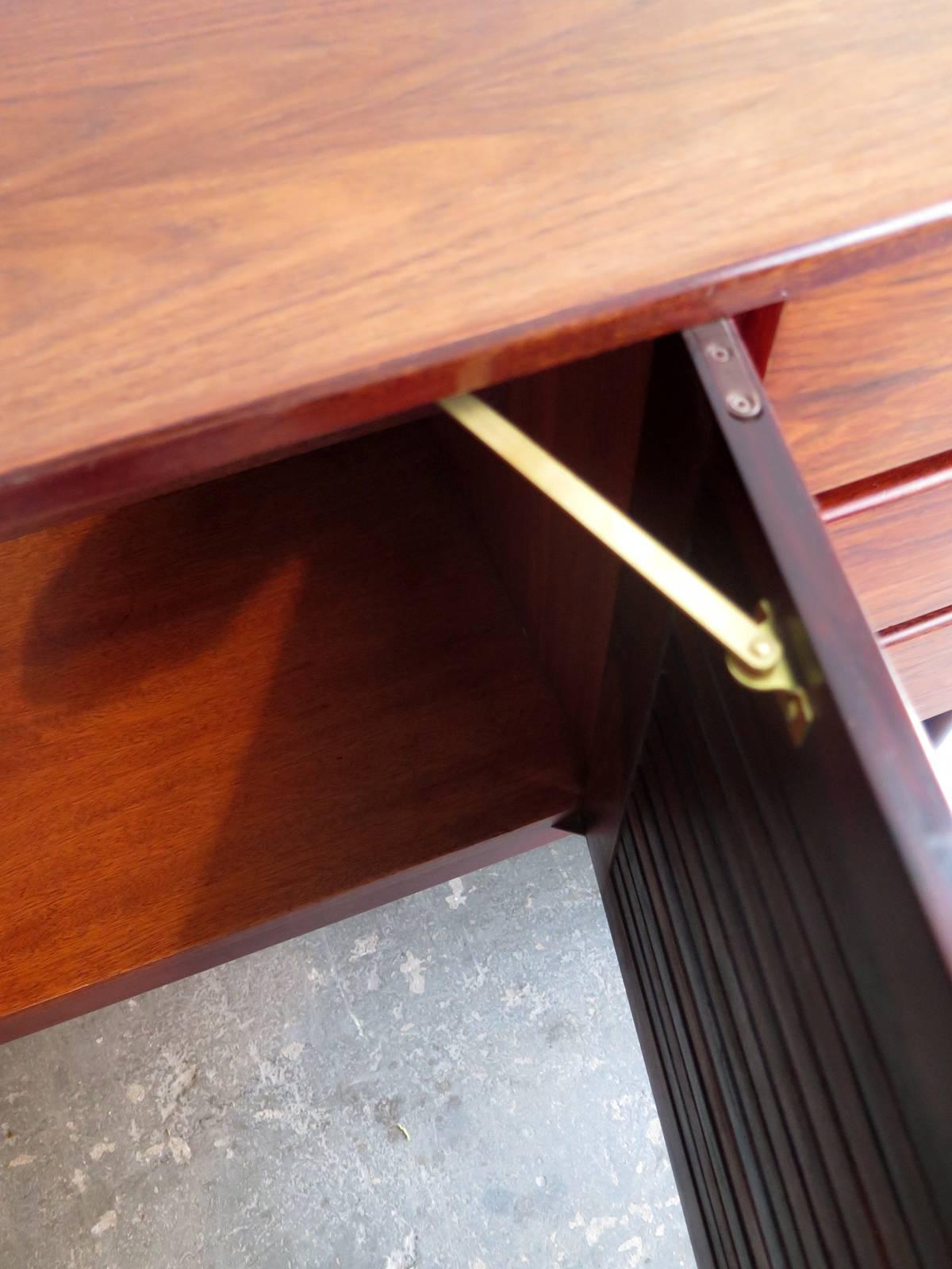 Rosewood McIntosh Sideboard with Brass Handlers For Sale 2