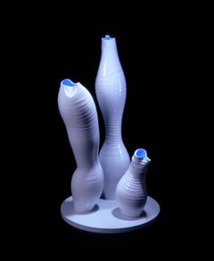 Light as Air 'Breathing' Light Sculpture by Paul Cocksedge, Composition of Three