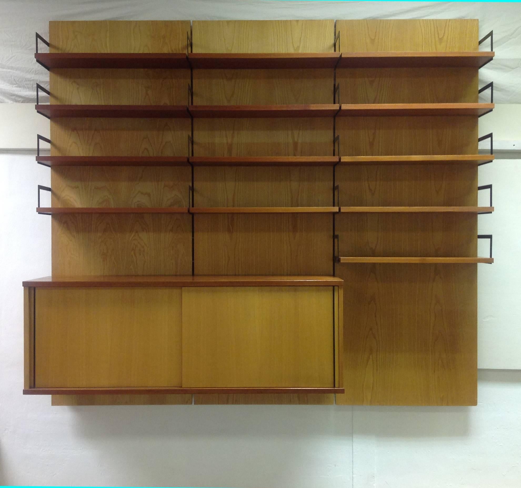 Japan Series Wall System by Cees Braakman for Pastoe, 1958 In Good Condition In Den Haag, NL