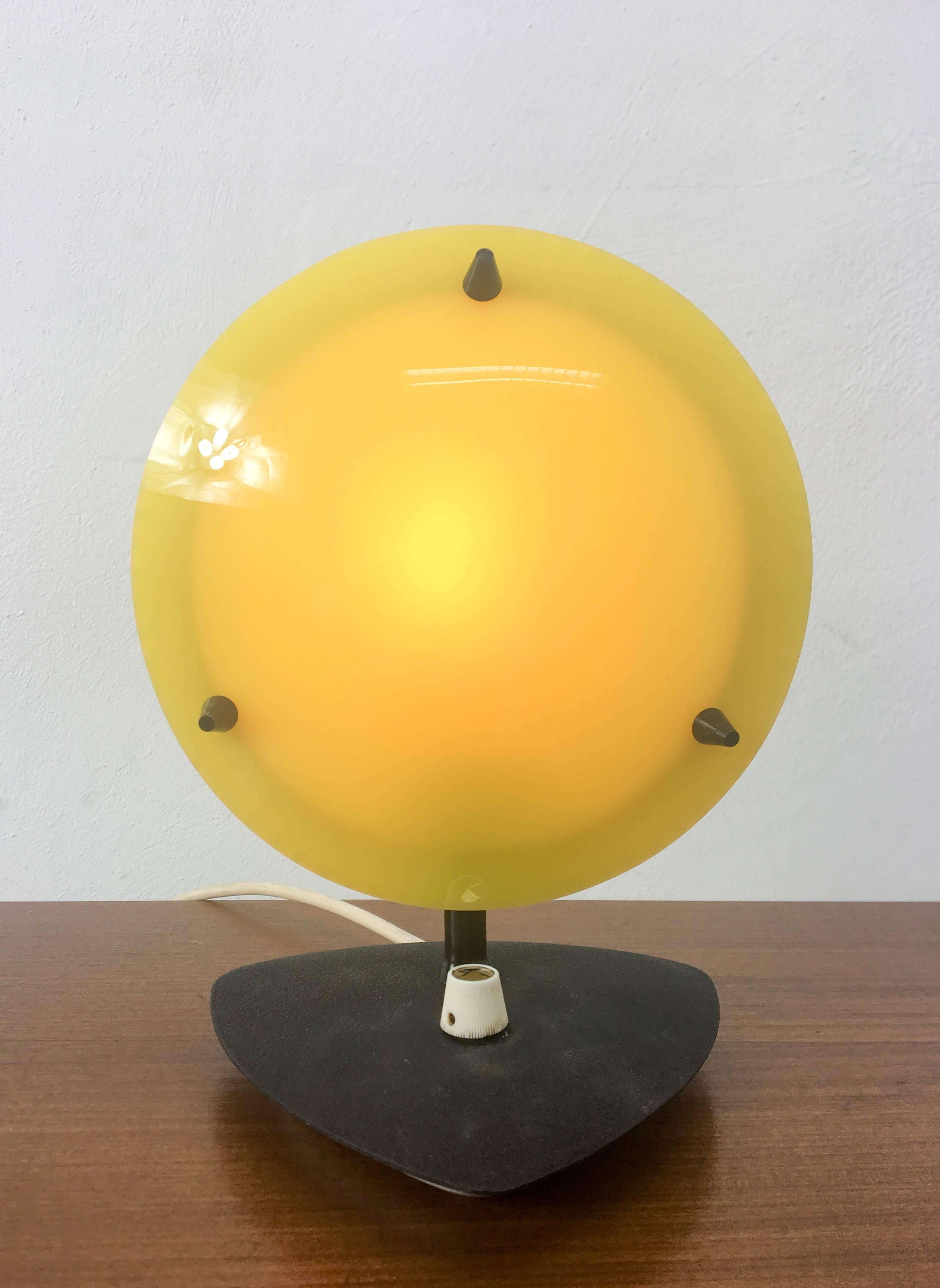 Mid-Century Modern 1950s Sonnenkind  Table Lamp Tele Ambiance France 50s.