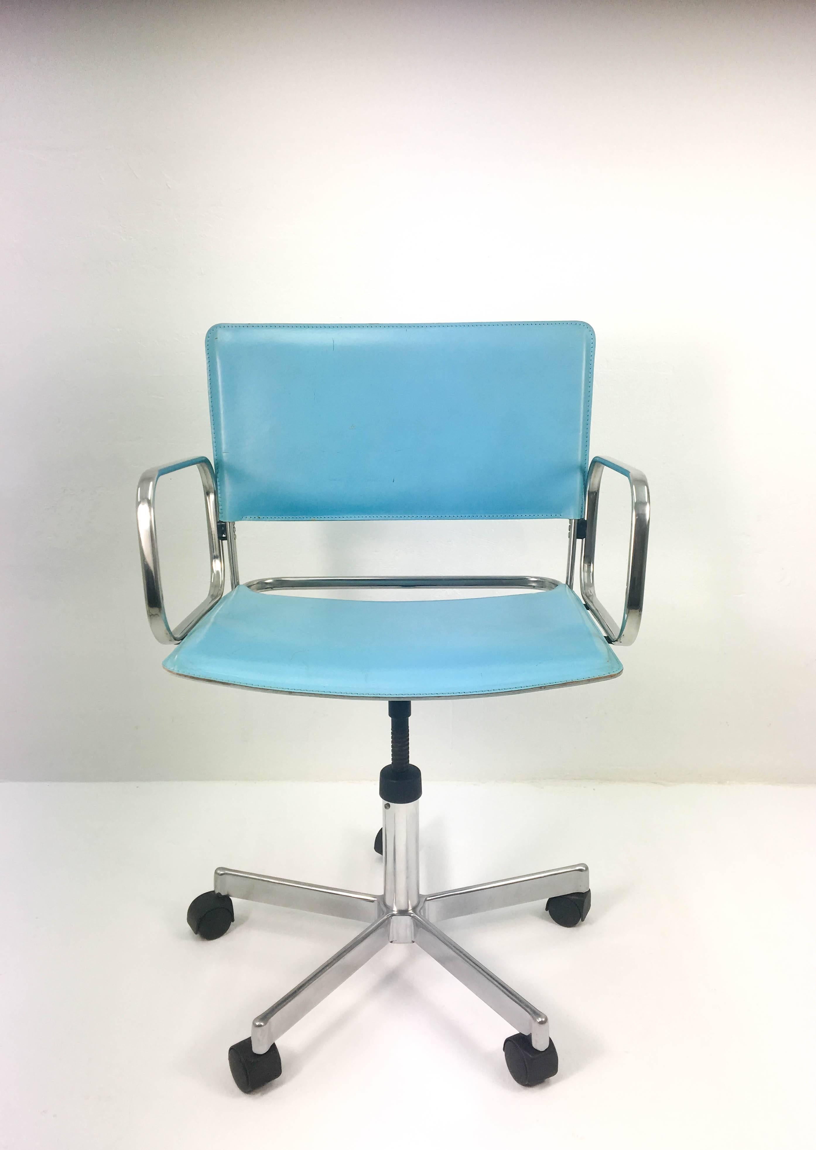 Vintage Zanotta Office Chair, 1970s In Good Condition In Den Haag, NL