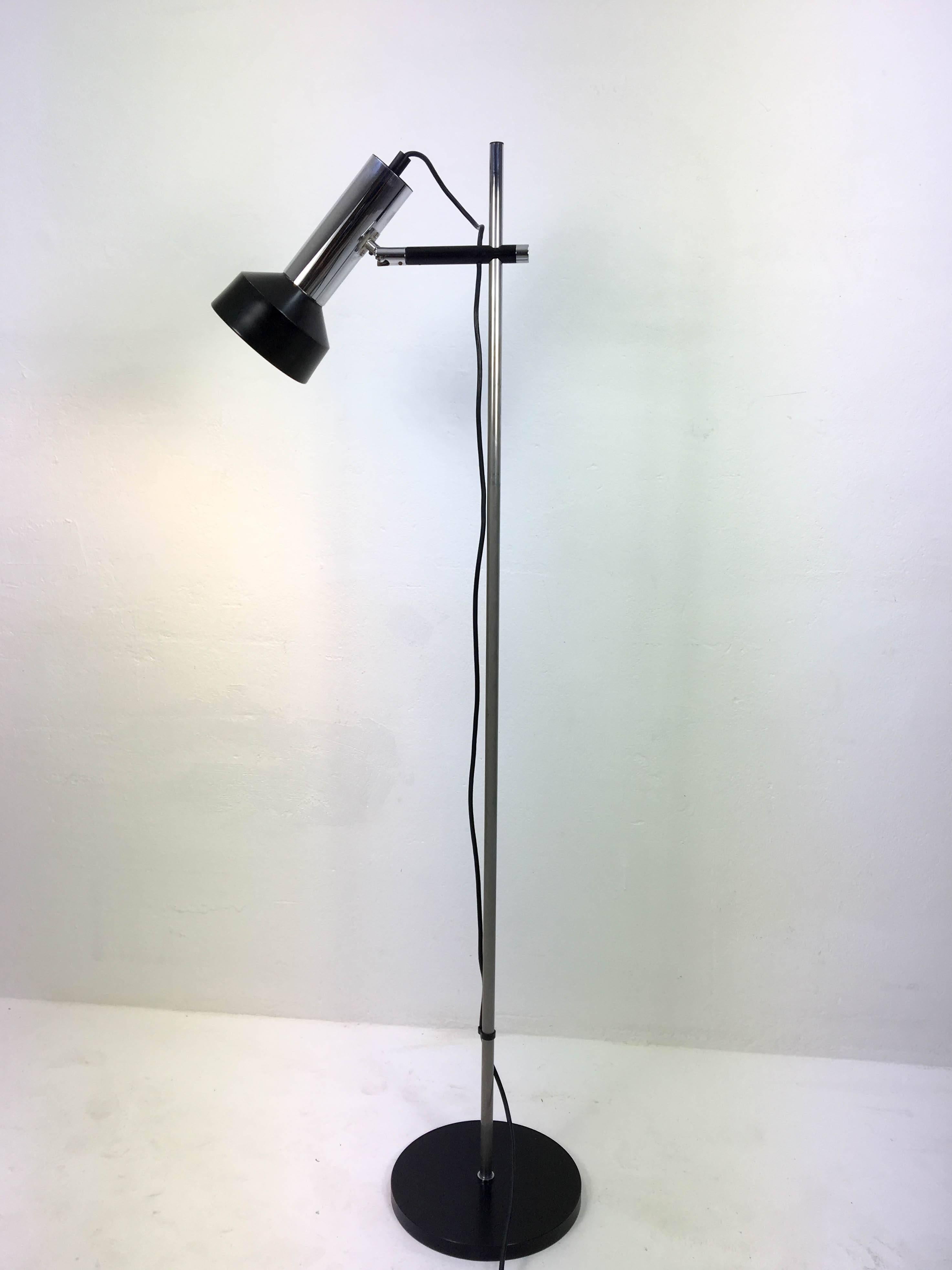 Mid-Century Modern Hustadt-Leuchten Floor Lamp, 1970s
