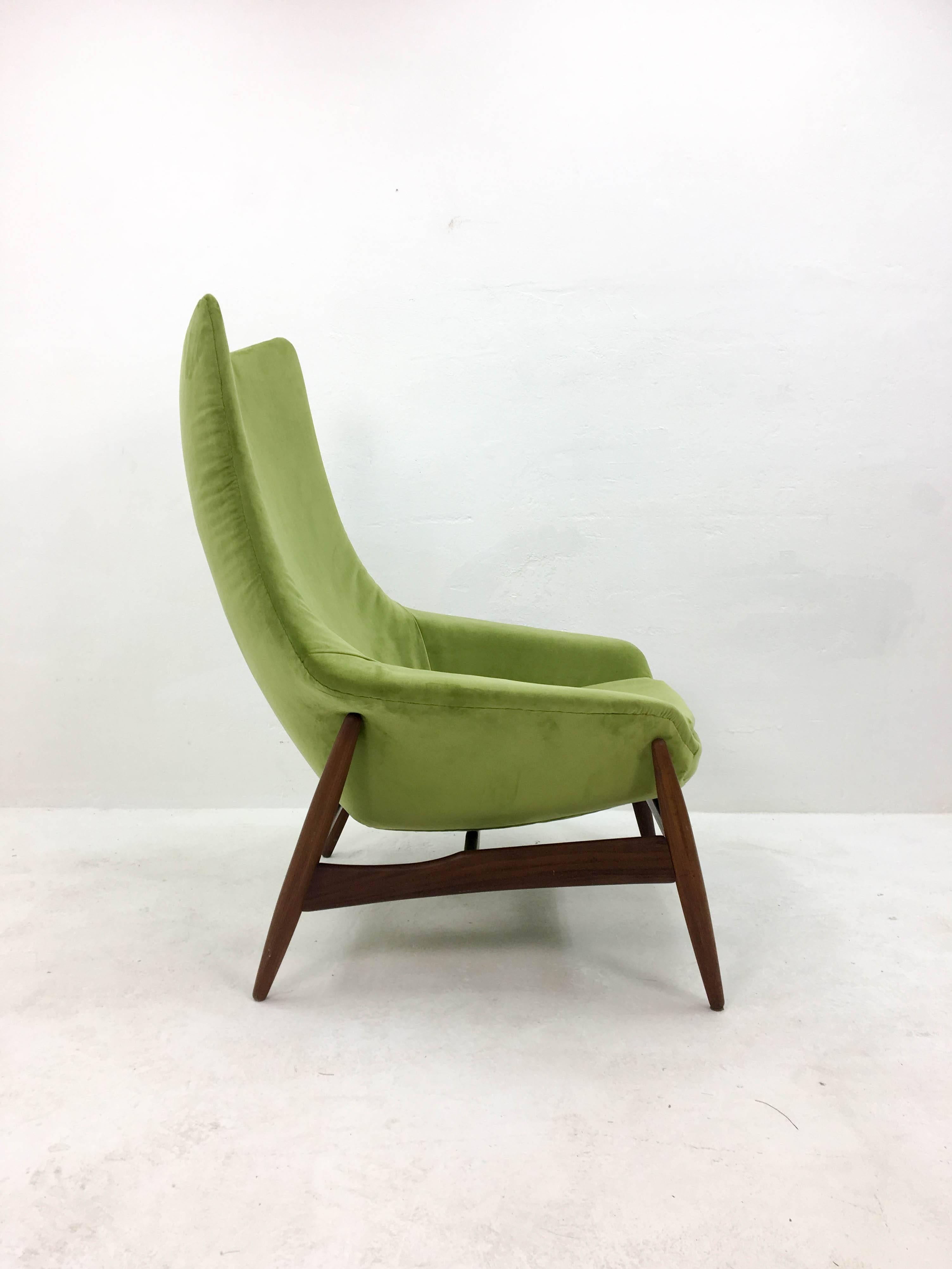 H.W. Klein Lounge Chair für Bramin:: 1960er Jahre (Moderne der Mitte des Jahrhunderts)