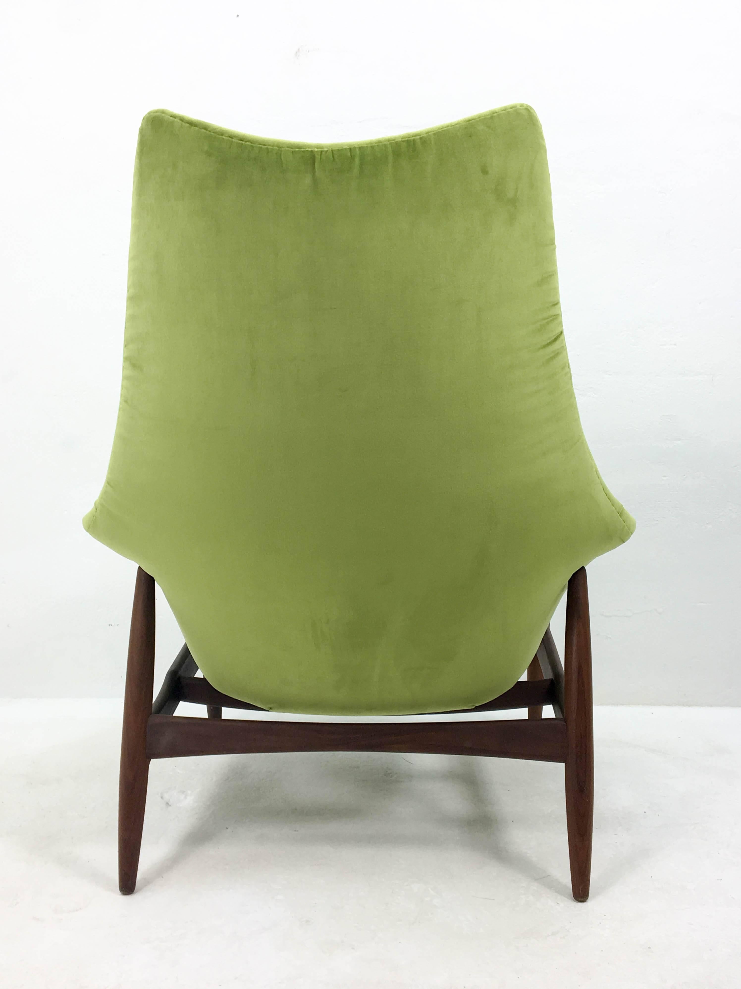 Danish H.W. Klein Lounge Chair for Bramin, 1960s