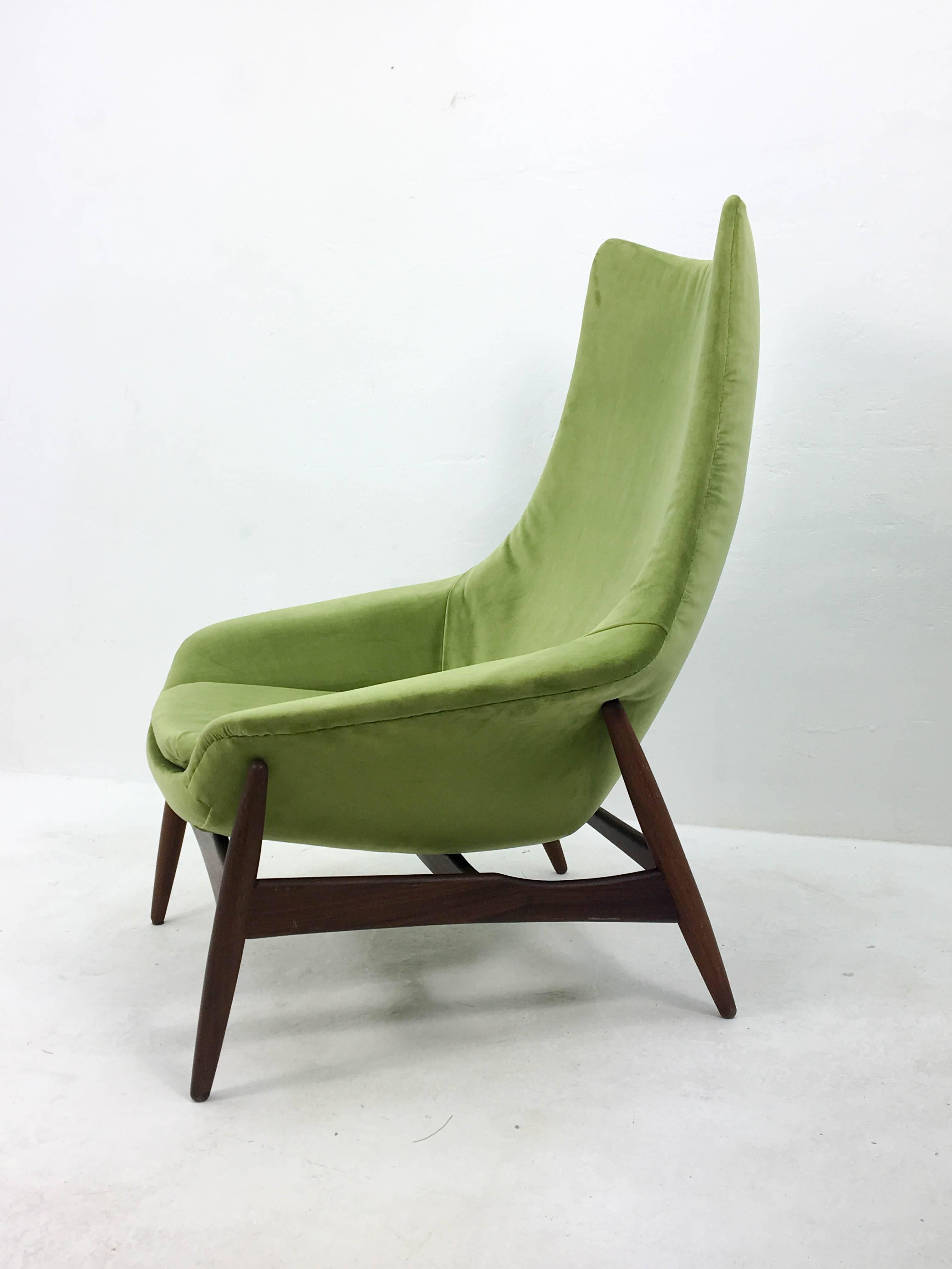 Mid-20th Century H.W. Klein Lounge Chair for Bramin, 1960s