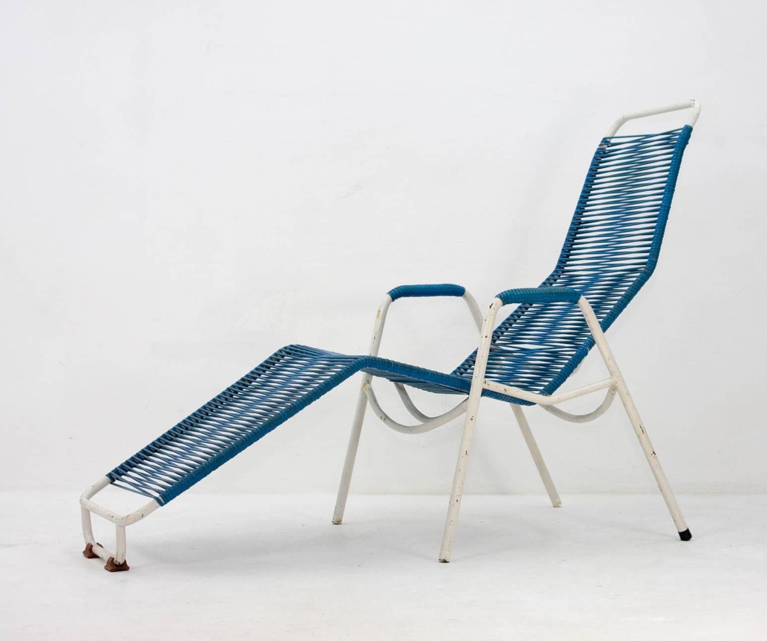 Mid-20th Century CAR Katwijk Reclining Lounge Chair