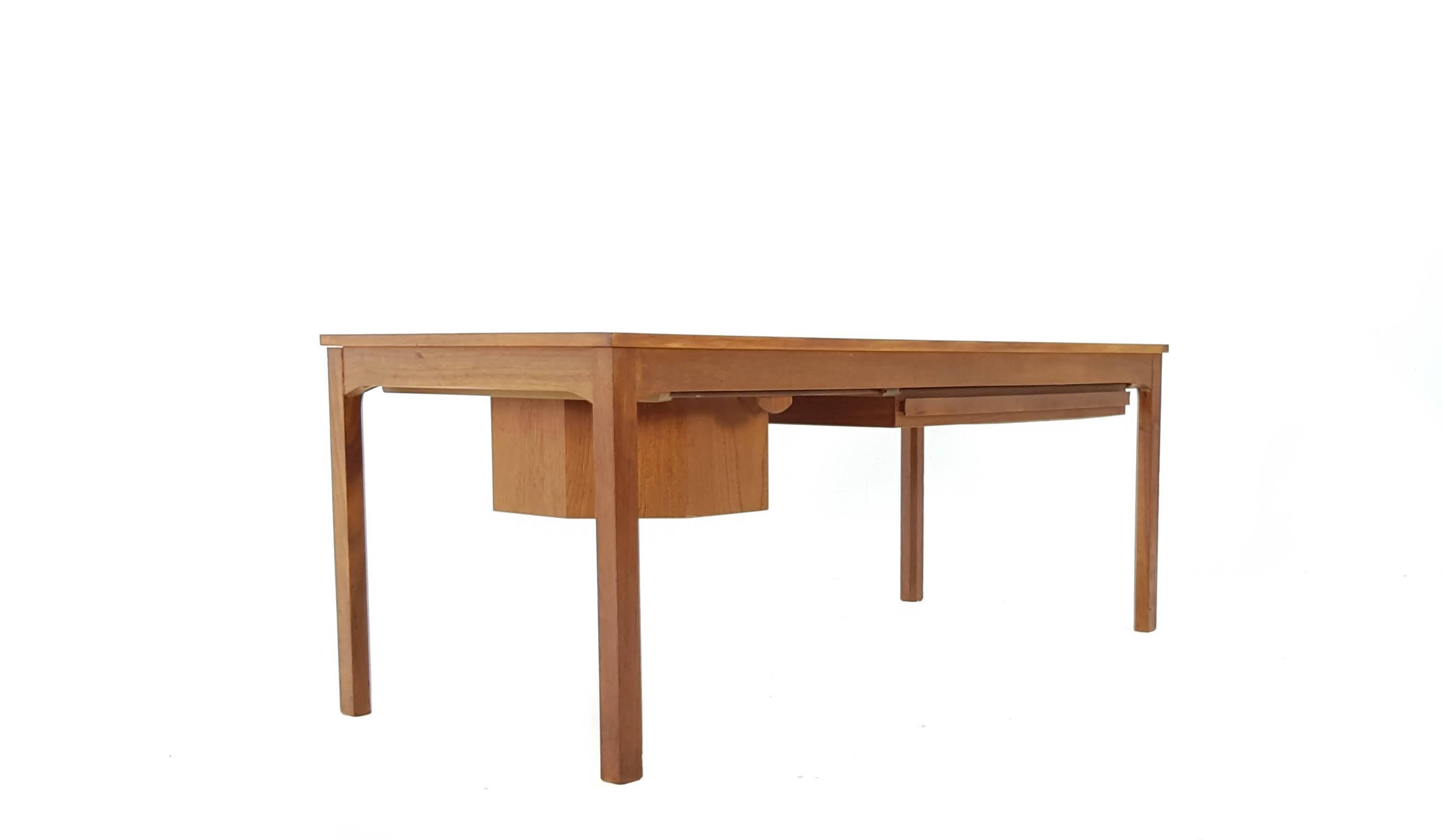 1960s teak sewing table, Johannes Andersen for CFC Silkeborg 1