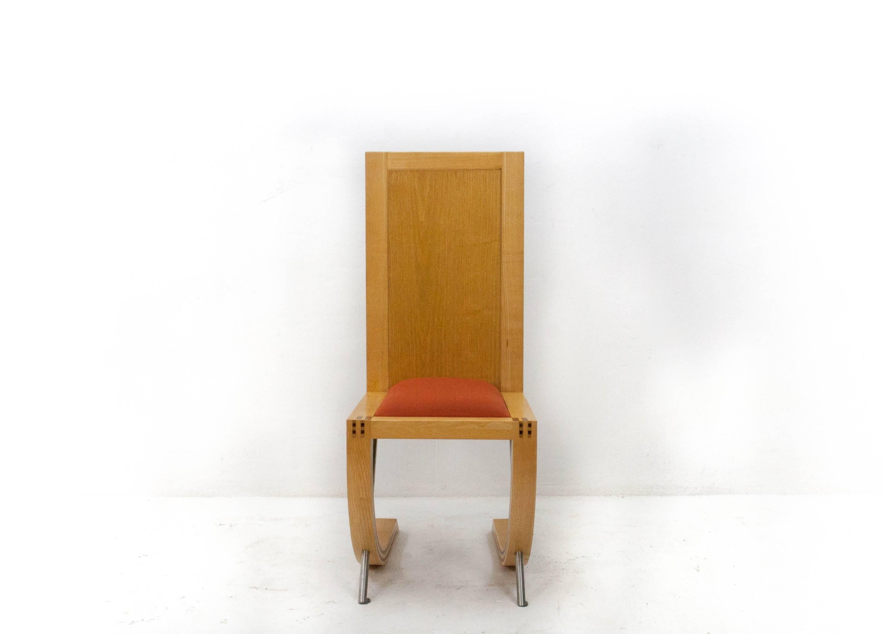 Dutch Handcrafted Decorative Chair, 2007