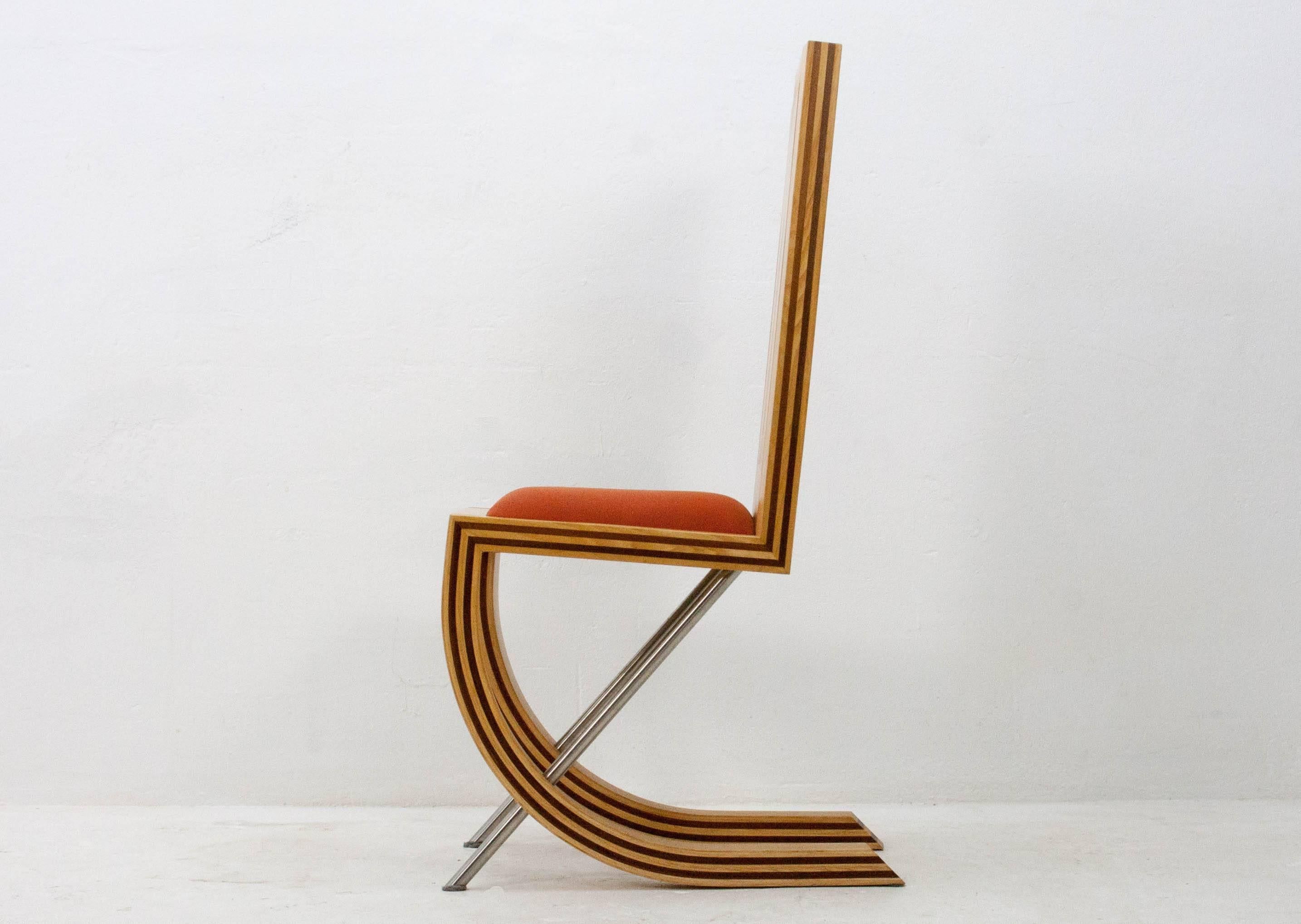 Modern Handcrafted Decorative Chair, 2007