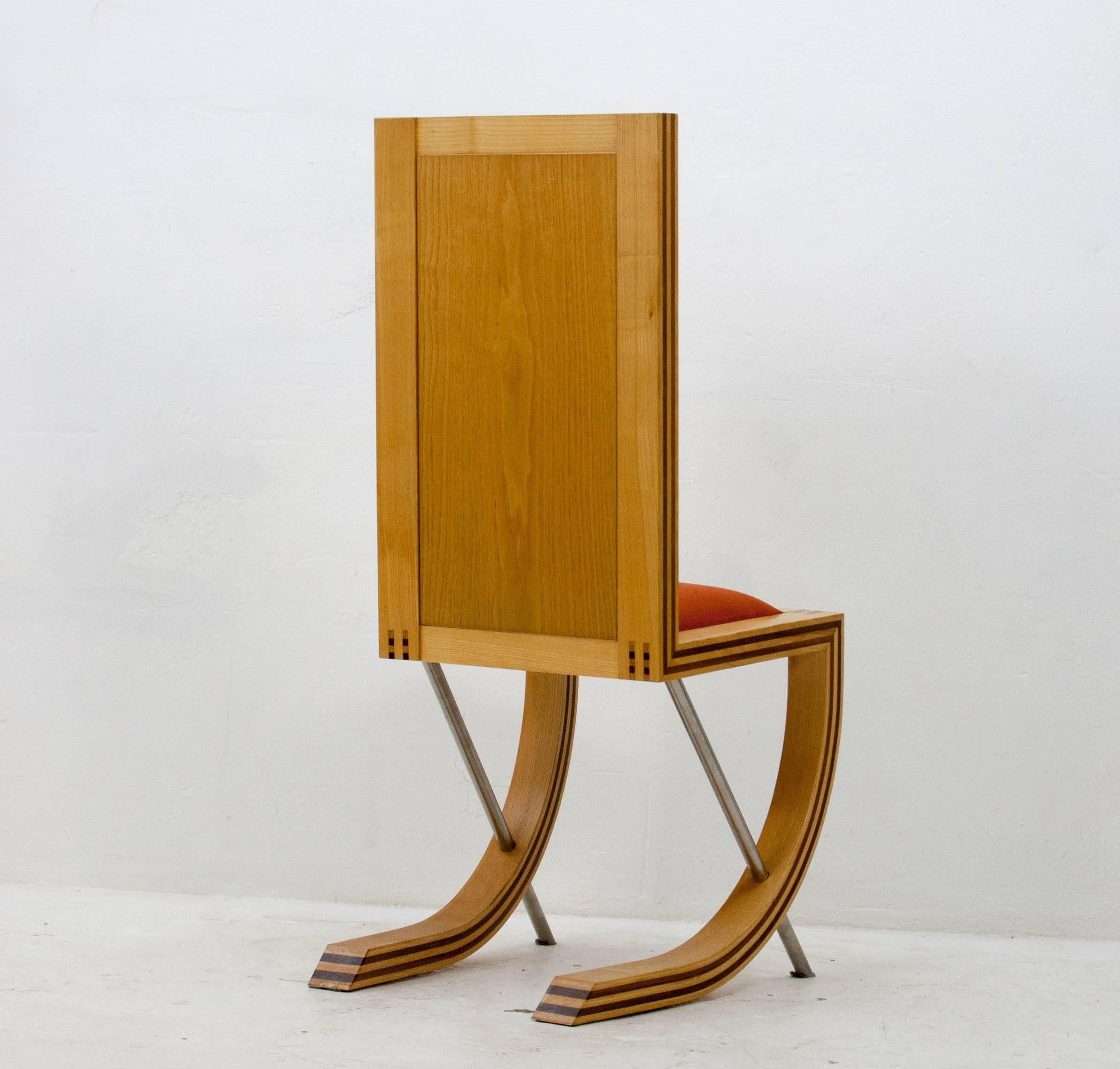 Contemporary Handcrafted Decorative Chair, 2007
