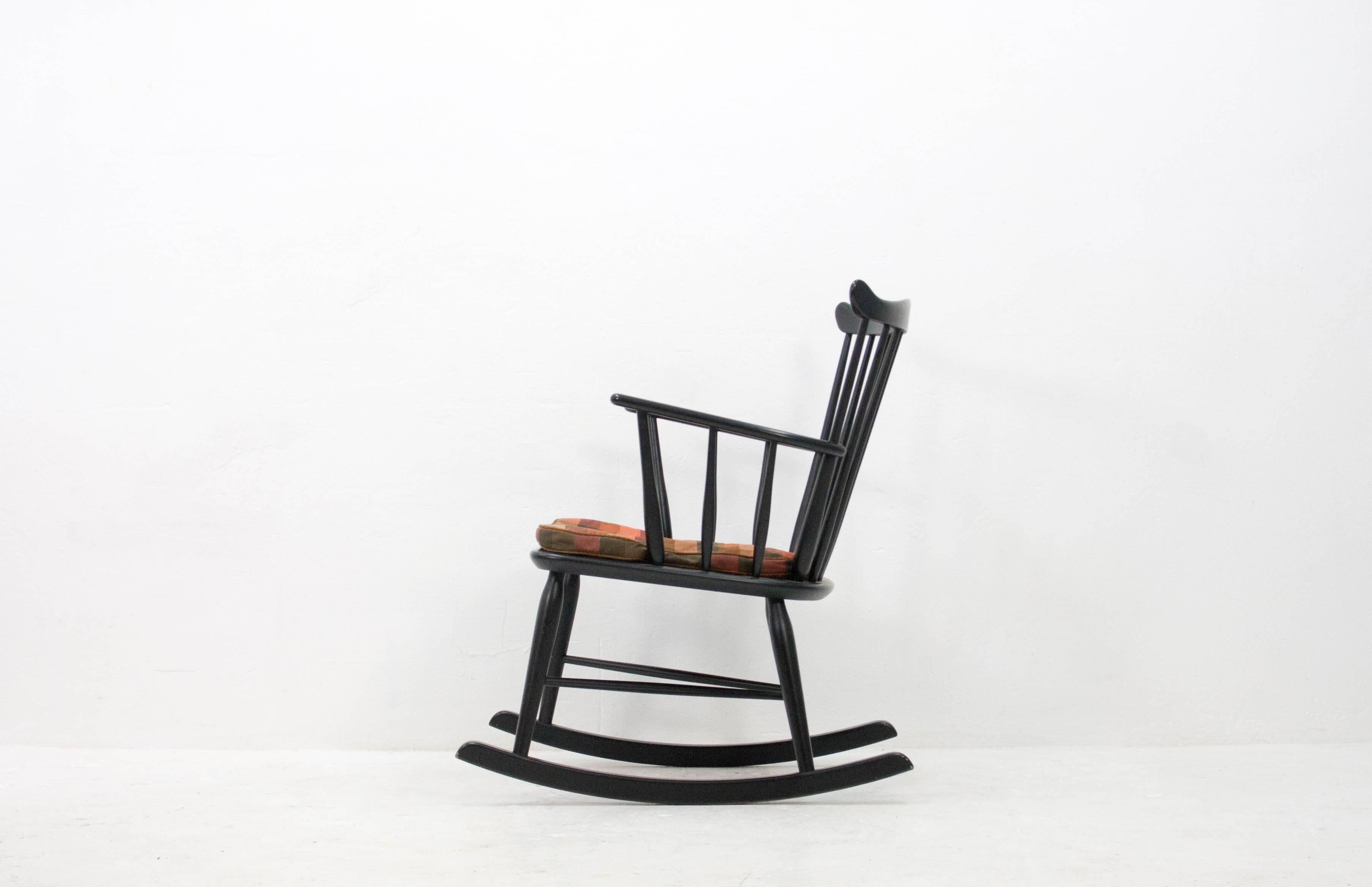 Mid-Century Modern Borge Mogensen Rocking Chair for FDB Møbler, 1950s