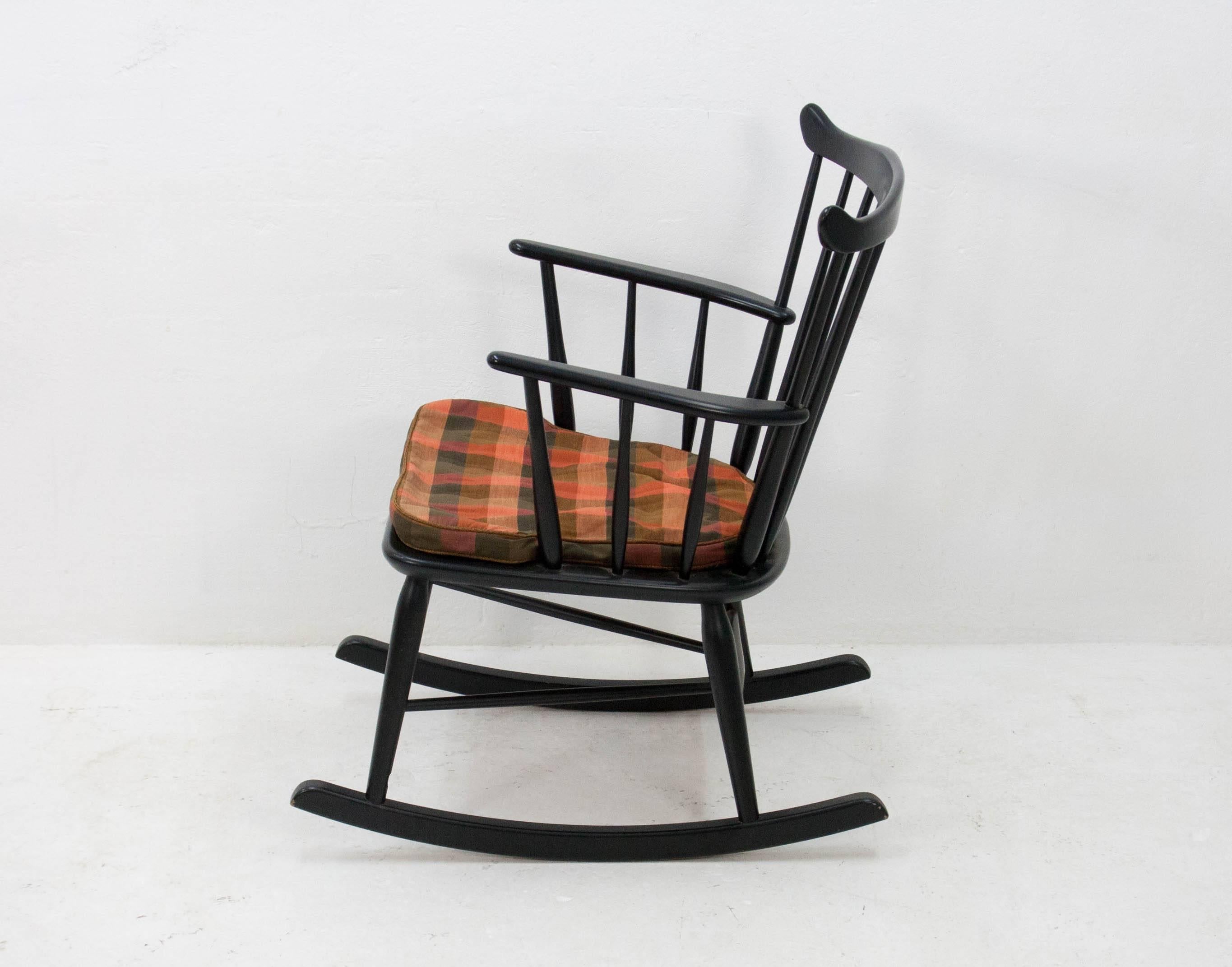 Borge Mogensen Rocking Chair for FDB Møbler, 1950s 1