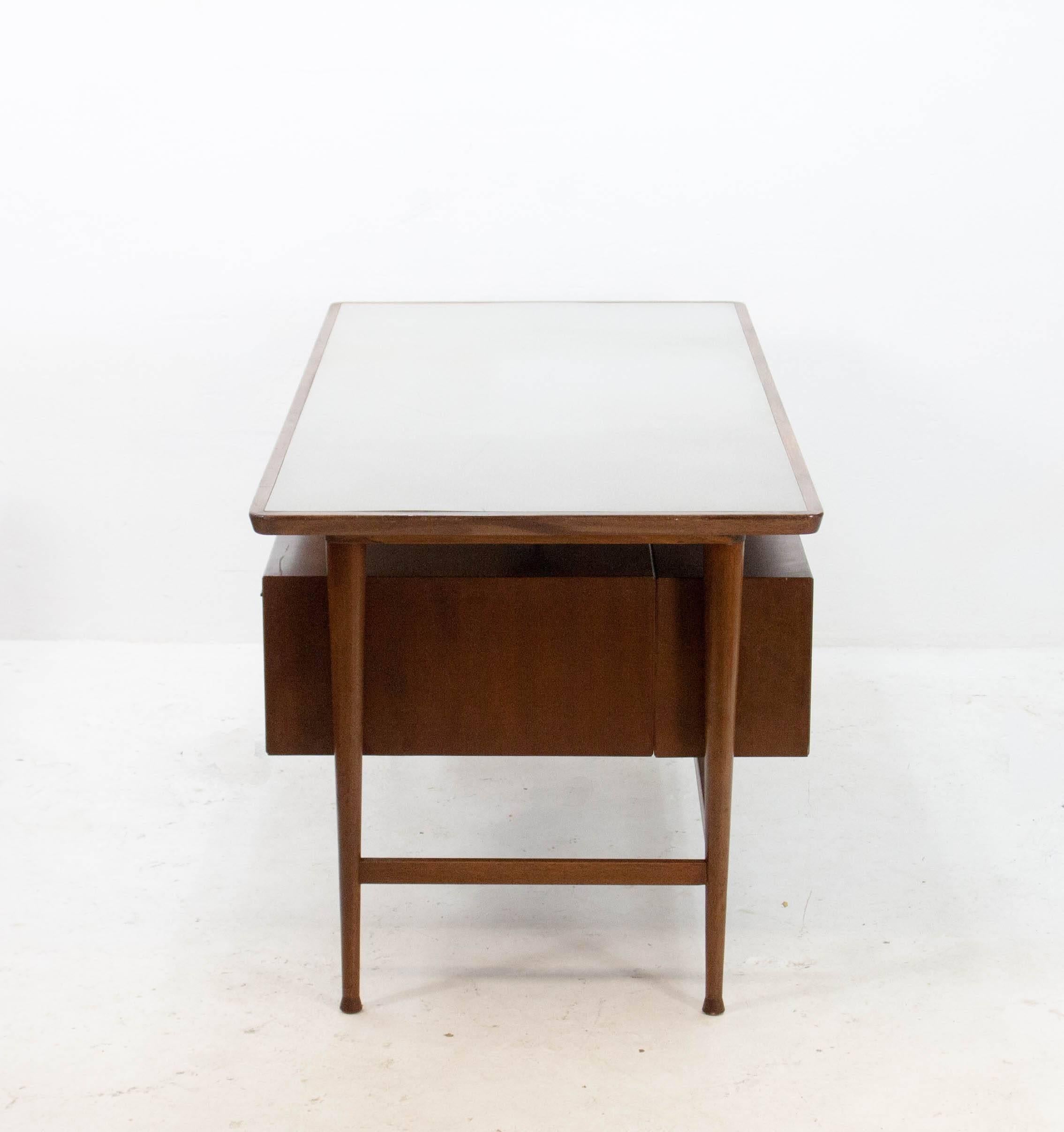Mid-Century Modern 1960s Formule Meubelen Executive Desk