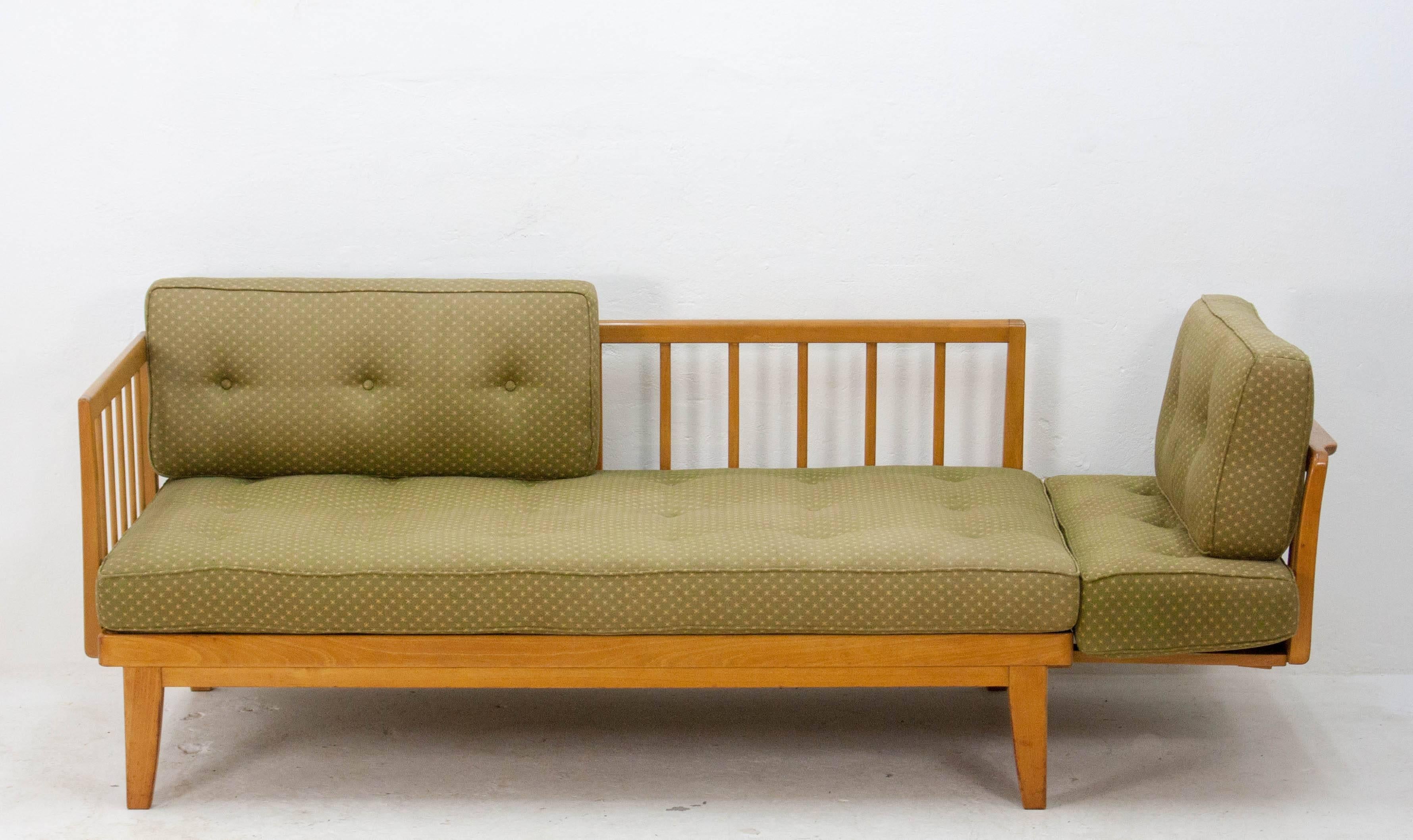 1960er Walter Knoll Ausziehbares Sofa oder Daybed (Moderne der Mitte des Jahrhunderts)