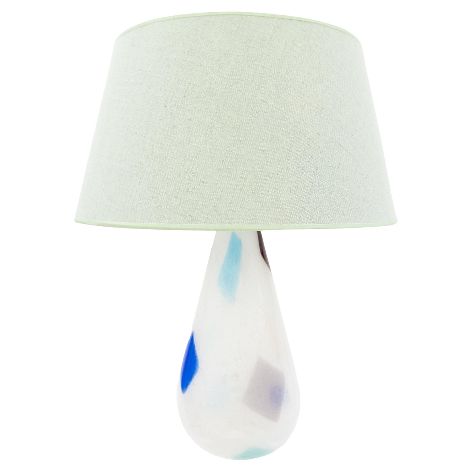 Support de lampe en verre Dino Martens par Aureliano Toso