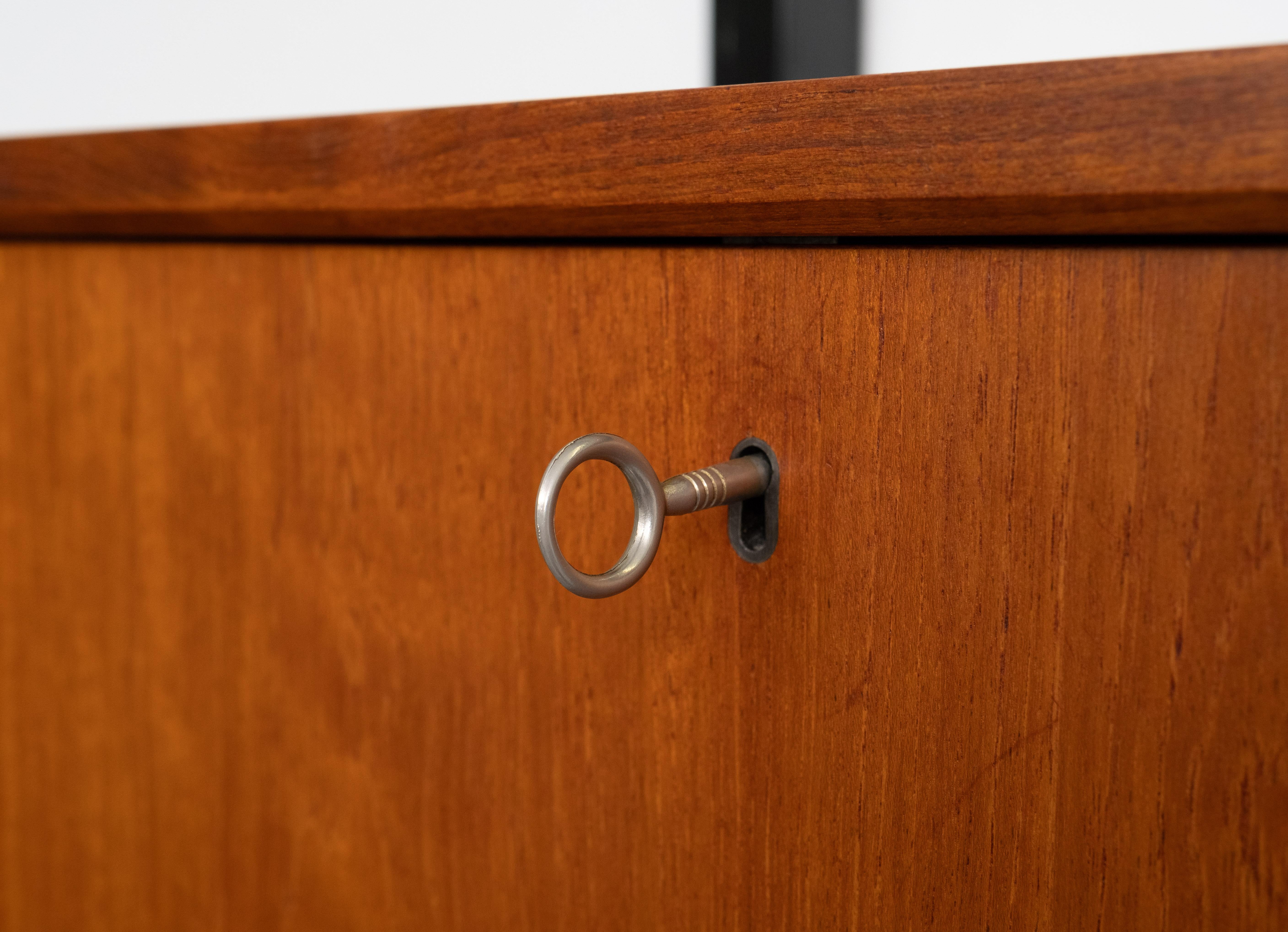 Stupendo free standing  Royal System Poul Cadovius   Anni '50 Danimarca in vendita 7