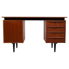 Pastete Teak  Schreibtischentwurf von Cees Braakman  1960s  Niederlande