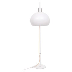 "Lucerna" floor lamp in chrome-plated steel by Harvey Guzzini for Meblo 1960s