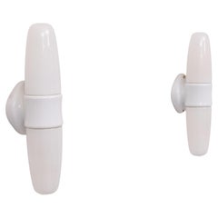 pair Model 6068 wall lamps by Wilhelm Wagenfeld for Lindner Leuchten, 1950s
