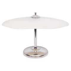 Art Deco style Table Lamp Large Oval Glass shades Germany