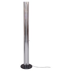 1970s Italian Chrome Megaron Floor Lamp by Gian Franco Frattini for Artemide