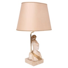 Le Dauphin Greek goddess Athena Table lamp 1970s France