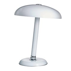 Snodo Carlo Moretti Contemporary Milk White Murano Glass Table Lamp