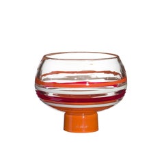 Vola Carlo Moretti Mouth Blown Murano Glass Bowl