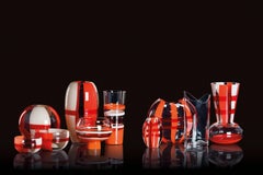 Ogiva Carlo Moretti Murano Contemporary Mouth Blown Glass Vase
