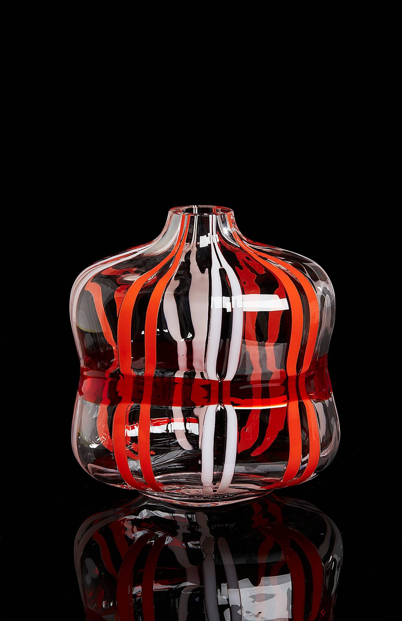 carlo moretti glass vase