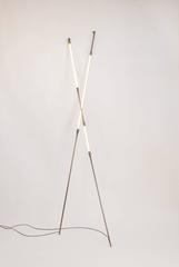 Paar Bec Brittain Shy Beam-Stehlampe, Messing, LED-Stehlampe, Messing