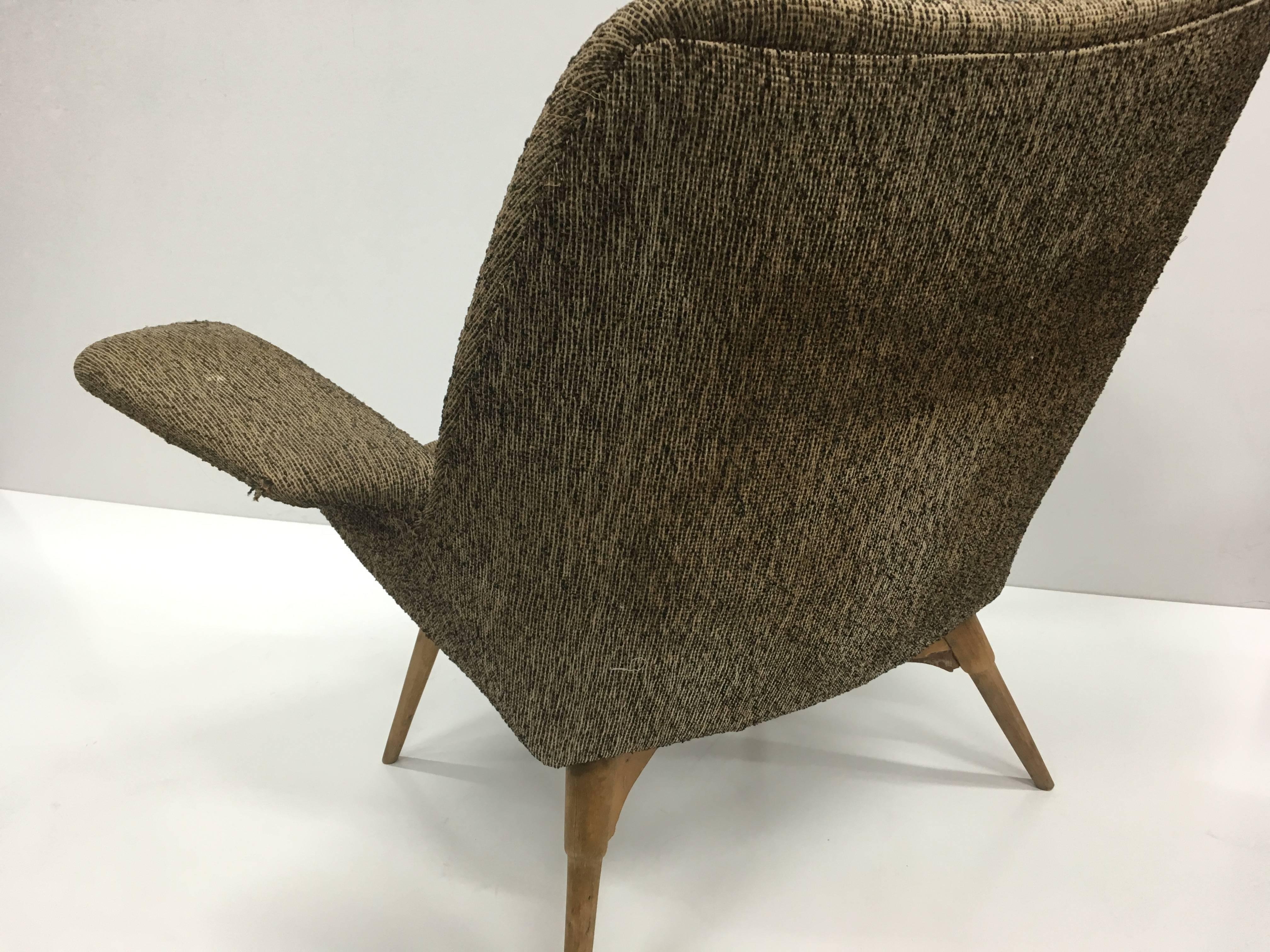 Mid-Century Modern Grant Featherston Eleanor Chair, 1950s For Sale