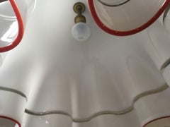 Mid -Century Murano Handkerchief Pendant Light, 1960s