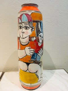 Giovanni Desimone Pottery Vase, 1960s Ceramic