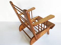 Set of Two Fred Ward Patterncraft Armchairs with Matching Footstools