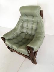 Pair of Leather Armchairs by Grafton Everest, 1970s