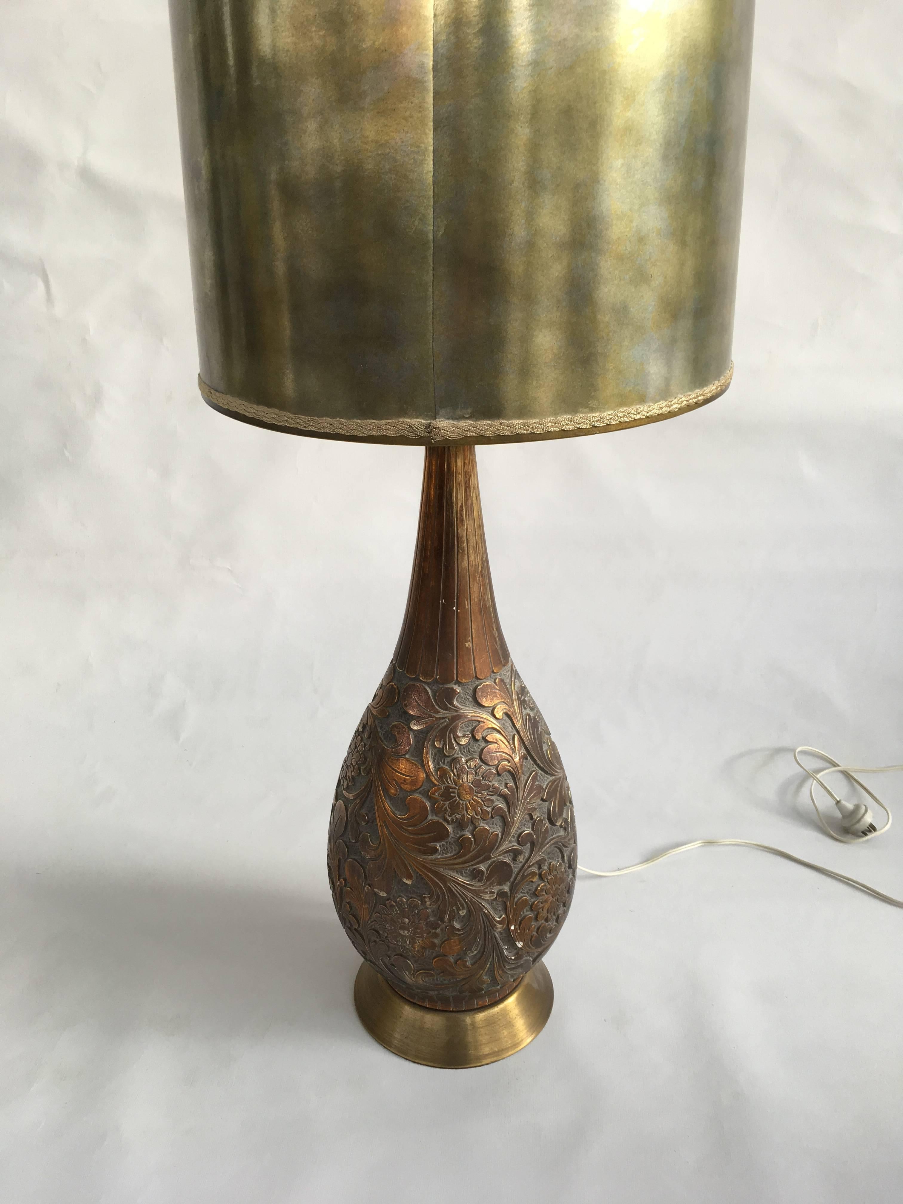 mid century hollywood regency lamps
