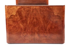 Quality Pair of Antique Burr Walnut Single Beds
