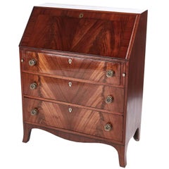 Antique Mahogany Bureau