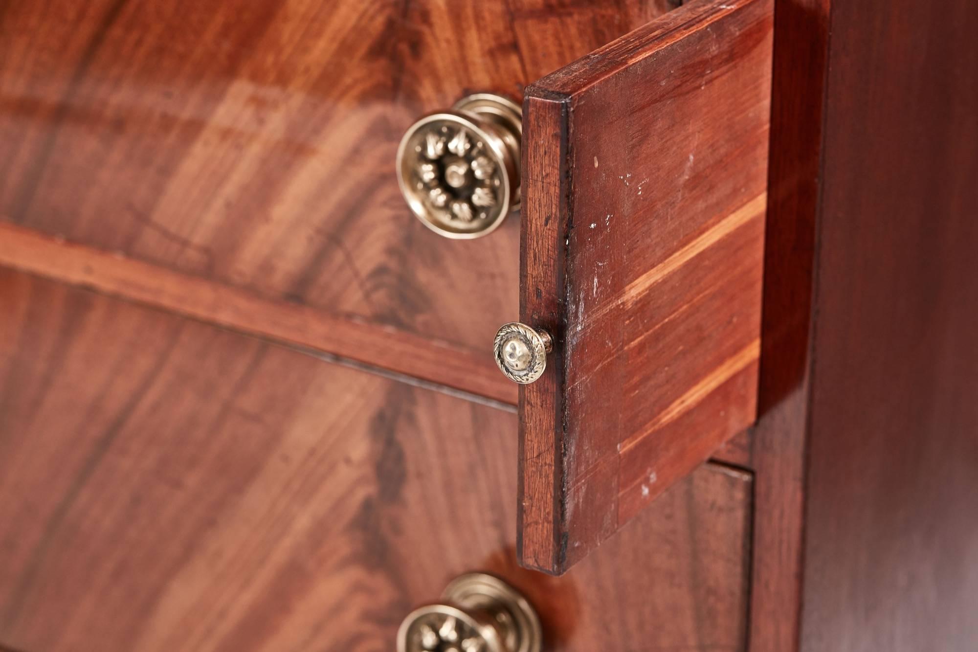 19th Century Antique Mahogany Bureau