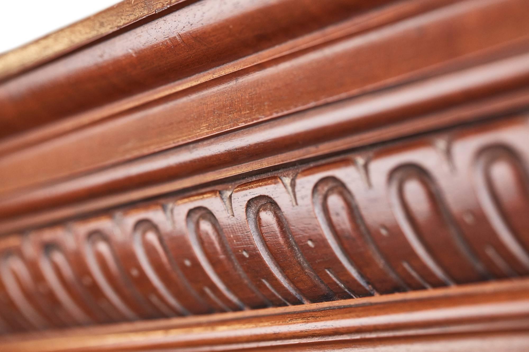 Victorian Outstanding Carved Walnut Court Cupboard