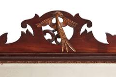 Large Georgian Style Mahogany Wall Mirror