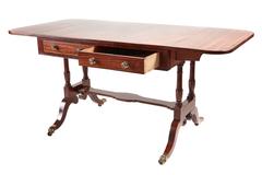 Georgian Mahogany Freestanding Sofa Table