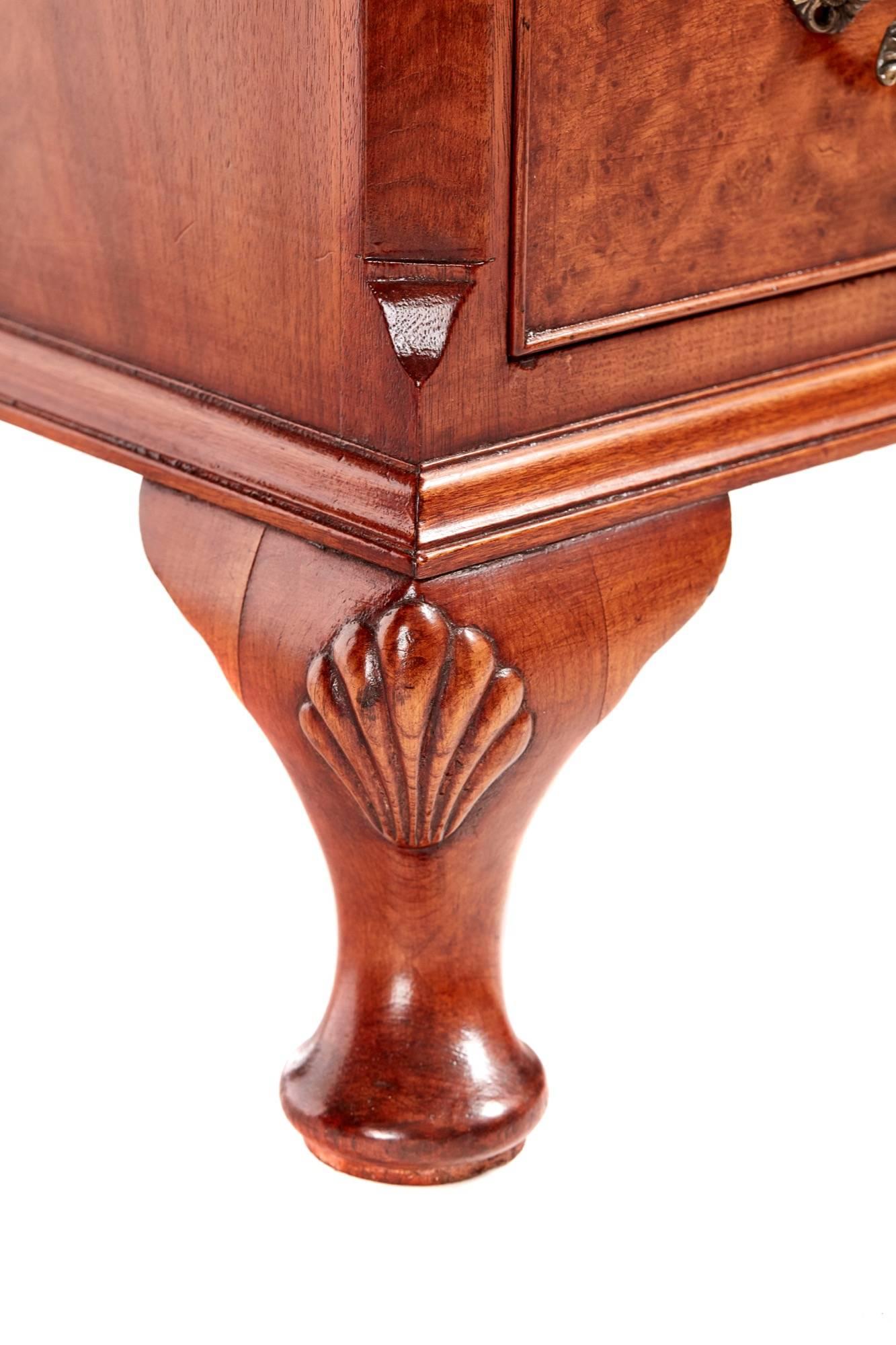 Quality Burr Walnut Dressing Table 1