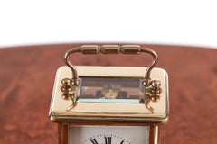 Antique French Brass Carriage Clock
