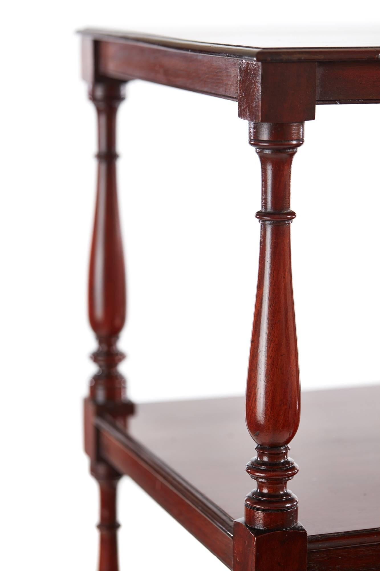 William IV William-IV Mahogany Freestanding Four-Tier Whatnot For Sale