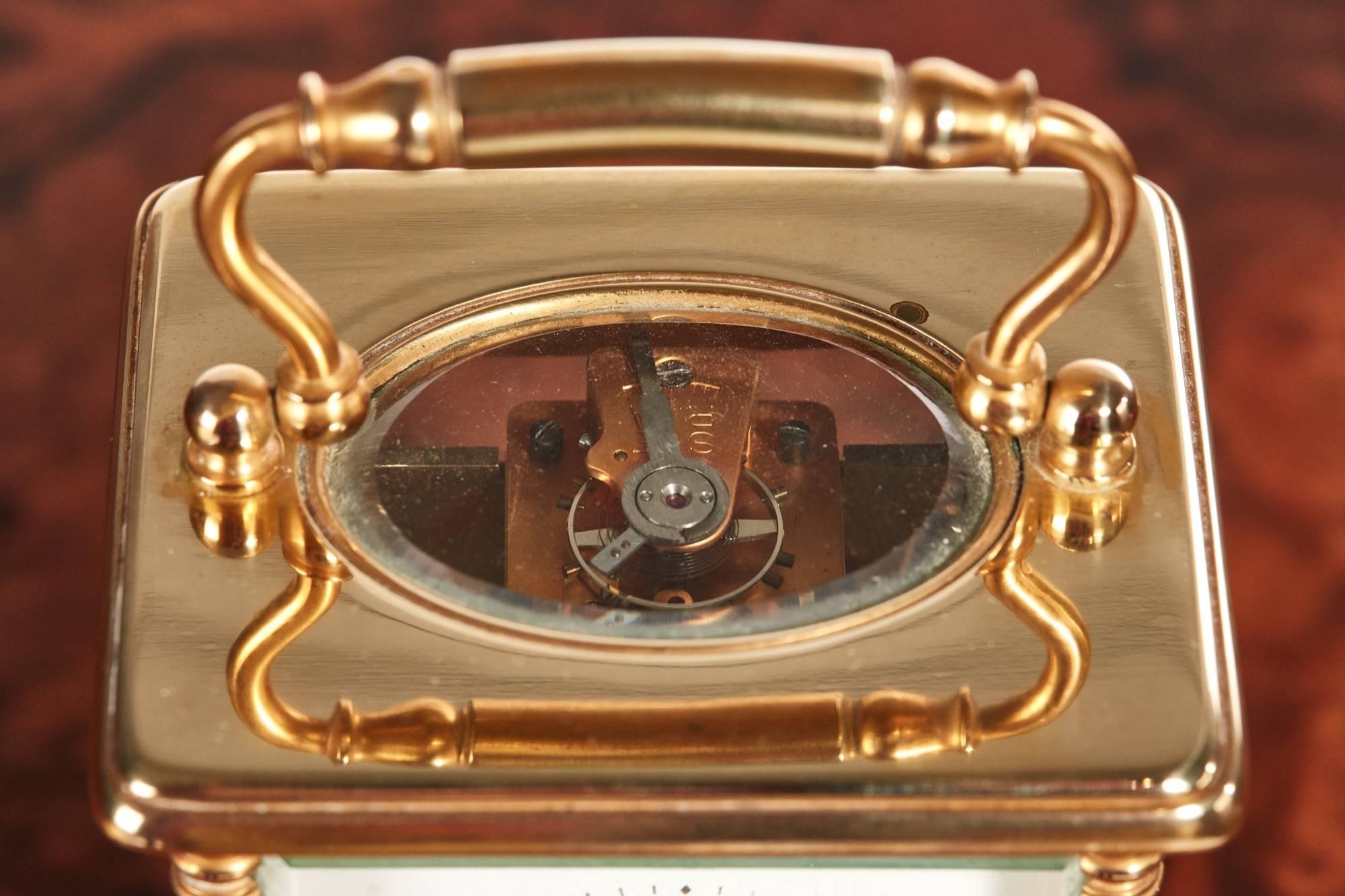 antique french carriage clock