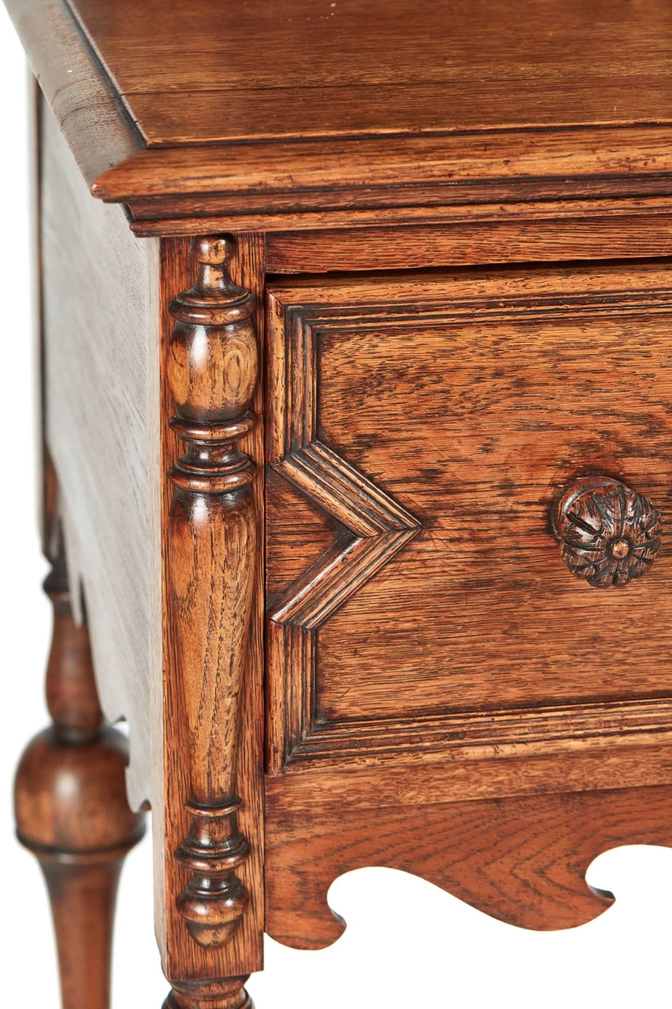 Edwardian Antique Oak Welsh Dresser