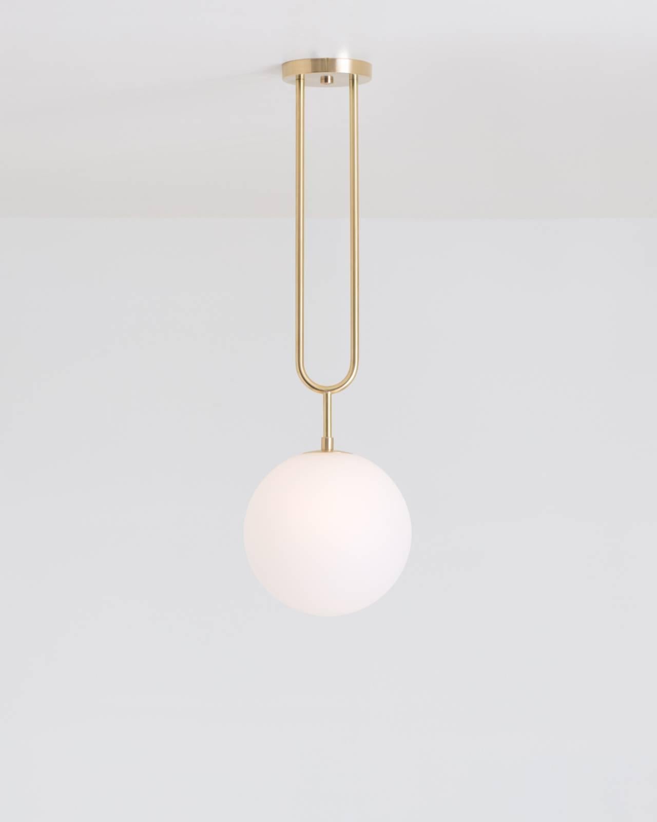 modern matte black pendant light
