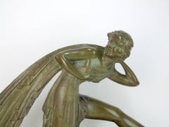 Large Bronze Art Deco Sculpture by Demetre Chiparus, circa 1925